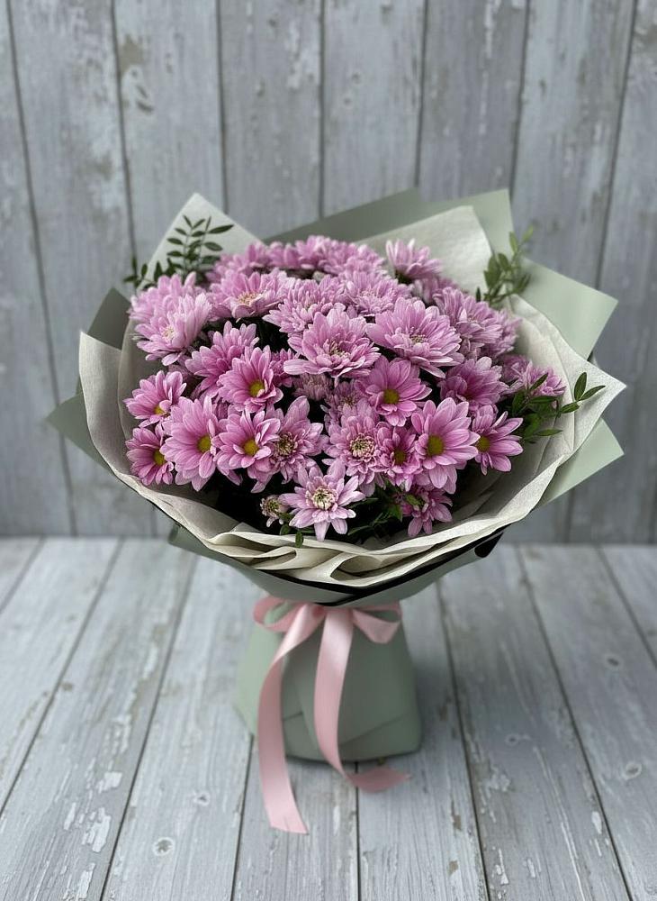 Букет цветов из: Хризантемы в Лебяжьем Ленинградской области