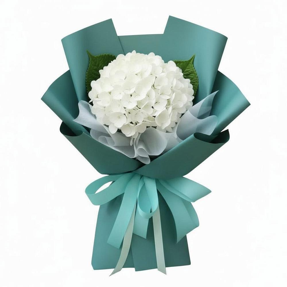 Букет цветов из: Гортензия в Лебяжьем Ленинградской области
