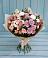 Букет цветов из: Хризантемы, Розы и Альстромерии в Лебяжьем Ленинградской области