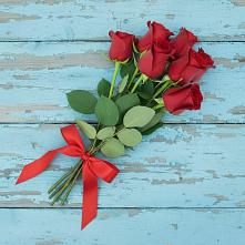 Букет Красные розы в Лебяжьем Ленинградской области