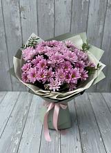 Букет цветов из:  Хризантемы в Лебяжьем Ленинградской области