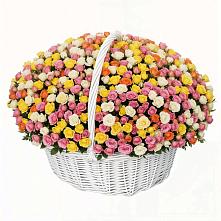 Премиум букет из: Розы в Лебяжьем Ленинградской области