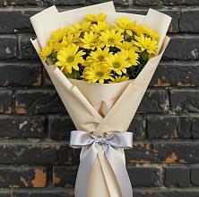 Букет цветов из:  Хризантемы в Лебяжьем Ленинградской области