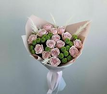 Букет цветов из:  Розы и Хризантемы #REPLACE_PRED# Лебяжьем Ленинградской области