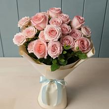 Букет Розовый шарм в Лебяжьем Ленинградской области