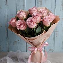 Букет цветов из:  Розы в Лебяжьем Ленинградской области