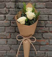 Букет цветов из:  Розы #REPLACE_PRED# Лебяжьем Ленинградской области