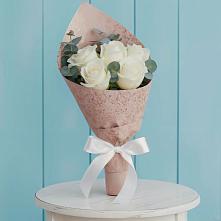 Букет цветов из:  Розы #REPLACE_PRED# Лебяжьем Ленинградской области