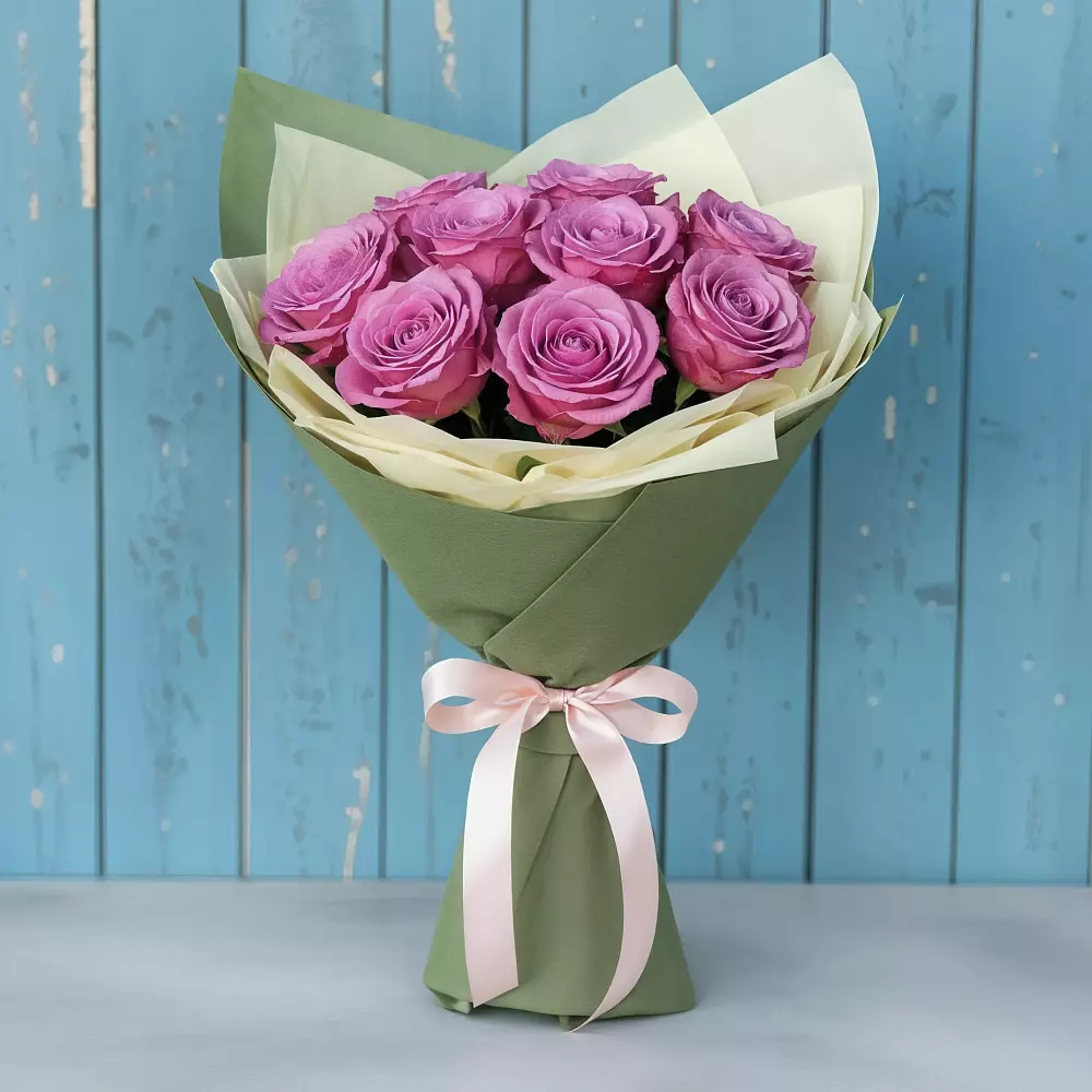 Букет Розы Фёрст Леди в Лебяжьем Ленинградской области