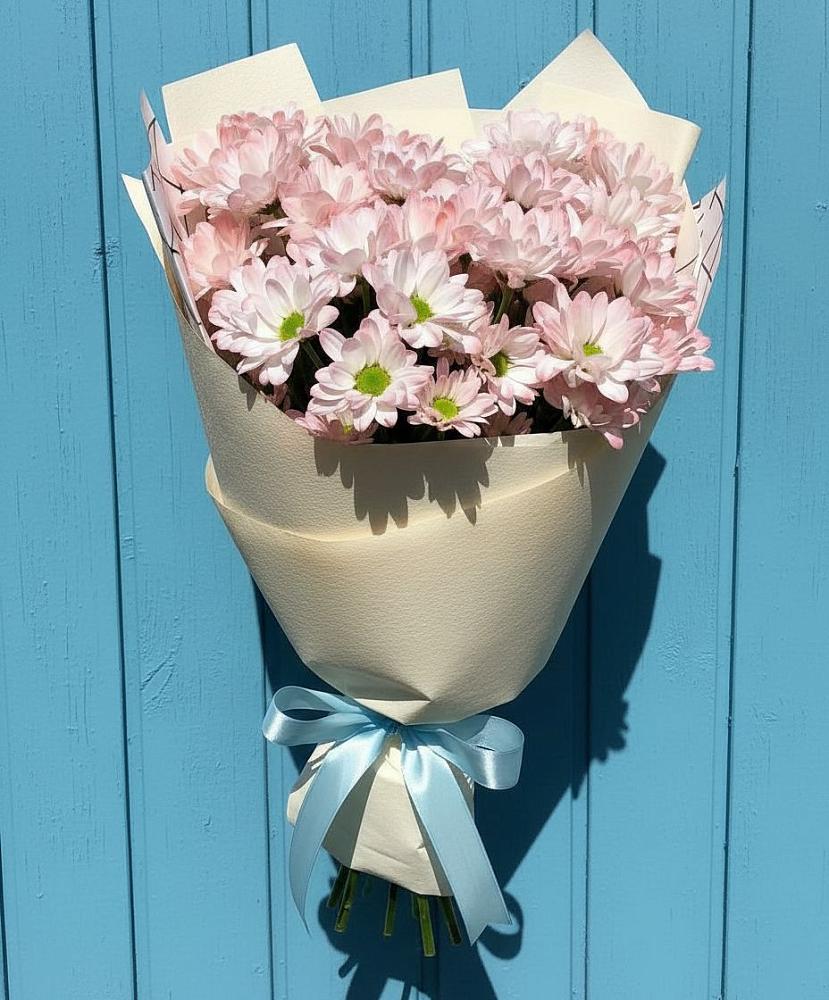 Букет цветов из: Хризантемы в Лебяжьем Ленинградской области