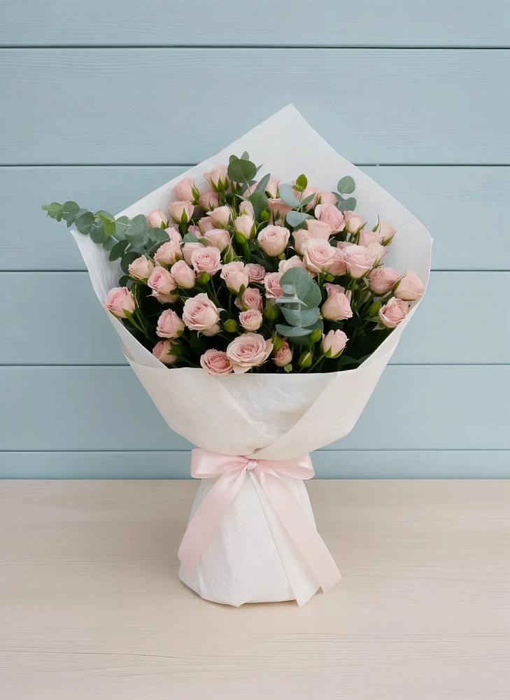 Букет цветов из: Розы в Лебяжьем Ленинградской области