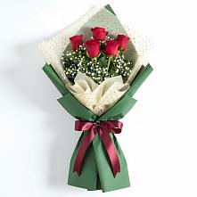 Букет цветов из:  Розы в Лебяжьем Ленинградской области