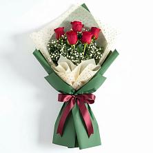 Букет цветов из:  Розы в Лебяжьем Ленинградской области