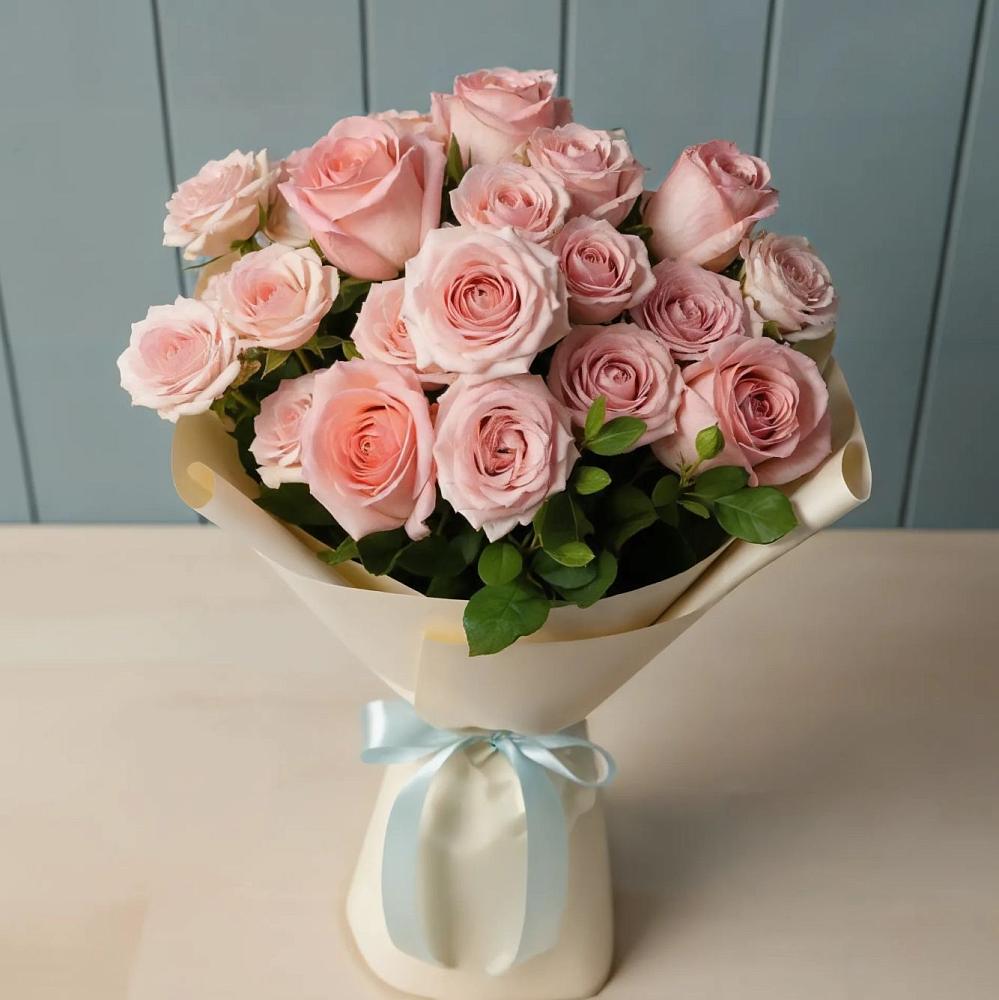 Букет Розовый шарм в Лебяжьем Ленинградской области